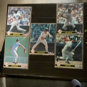 CMC Major League Baseball Action Photos Series No. 2 New York Yankees 5 photos